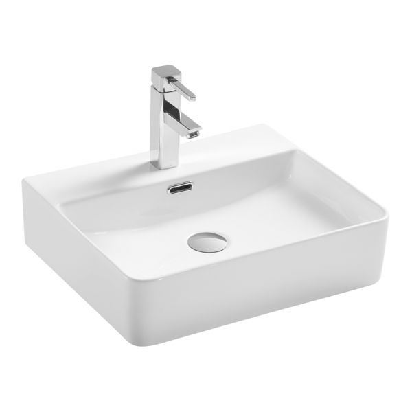 Kartell Essential 500 x 420mm One Tap Hole Countertop Basin